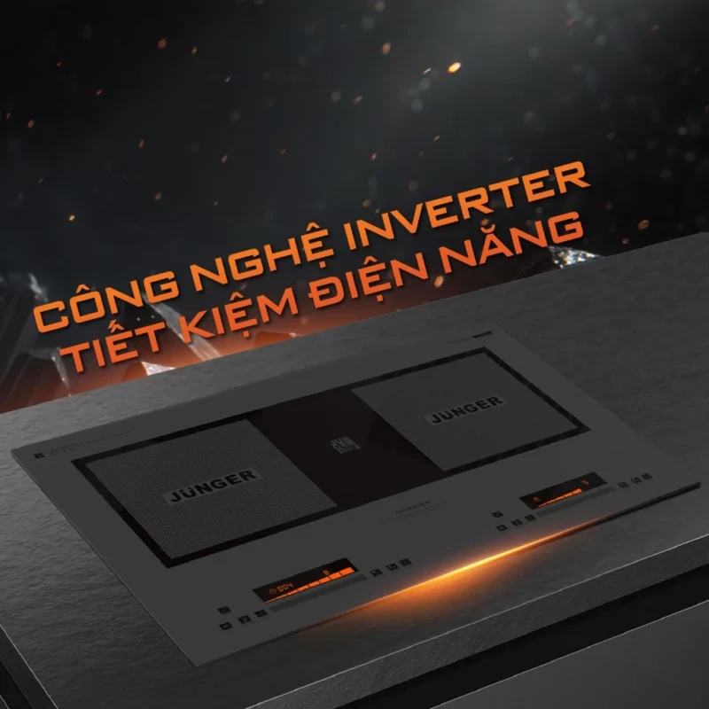 Bếp từ đôi Junger CEJ-225-INVERTER 4 Bếp từ đôi Junger CEJ-225-INVERTER