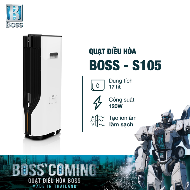 Quạt điều hòa Boss S105 16 Quạt điều hòa Boss S105