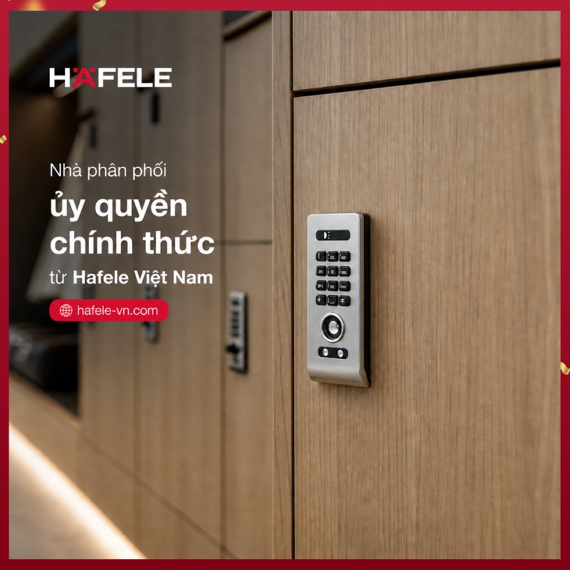 Khóa Tủ Điện Tử Hafele EL3300-TK 2 Khóa Tủ Điện Tử Hafele EL3300-TK