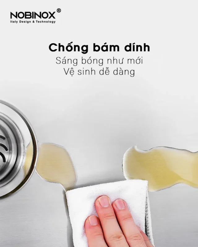 CHẬU RỬA BÁT NOBINOX RAZIA NJ577 TẶNG KÈM VÒI 4 CHẬU RỬA BÁT NOBINOX RAZIA NJ577 TẶNG KÈM VÒI