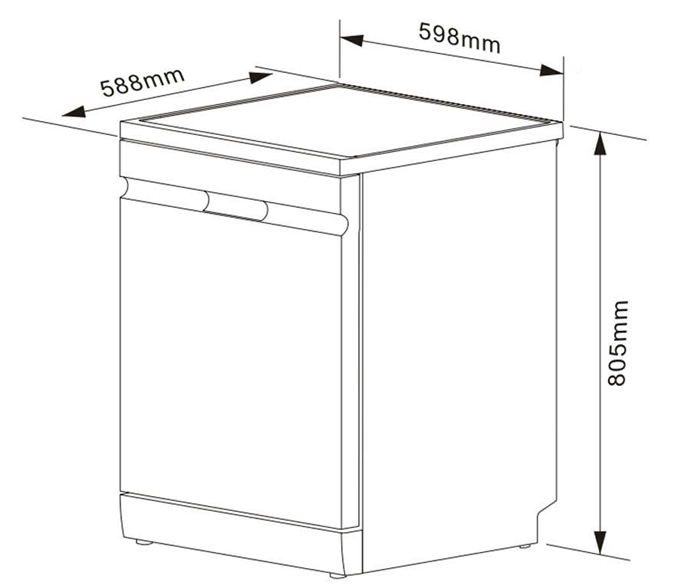Máy rửa bát Kocher X15UV 1 Máy rửa bát Kocher X15UV