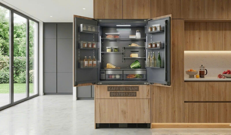 Tủ Lạnh KAFF KF-BI546W LUXURY 4 Tủ Lạnh KAFF KF-BI546W LUXURY