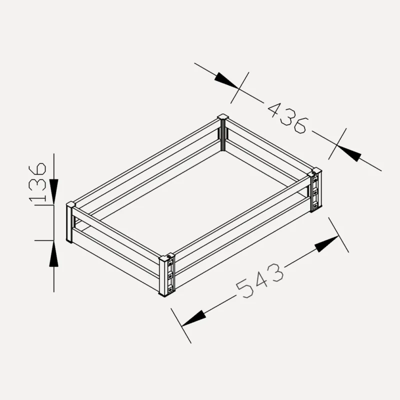 Kệ xoong nồi SANKO K600XN 1 Kệ xoong nồi SANKO K600XN