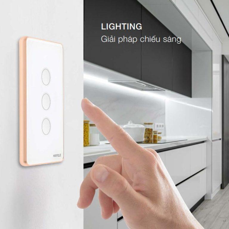 Công tắc ZB 3GUS 10A Trắng L Hafele HSL-LS3G01W 1 Công tắc ZB 3GUS 10A Trắng L Hafele HSL-LS3G01W