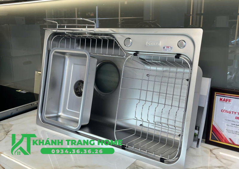 Chậu rửa bát Konox Tari 8050SM 35 Chậu rửa bát Konox Tari 8050SM