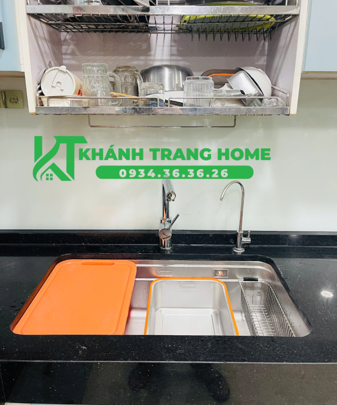 Chậu rửa bát chống xước Konox Tari Smart 8047PP 33 Chậu rửa bát chống xước Konox Tari Smart 8047PP