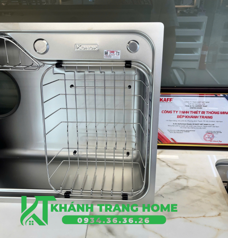 Chậu rửa bát Konox Tari 8050SM 12 Chậu rửa bát Konox Tari 8050SM