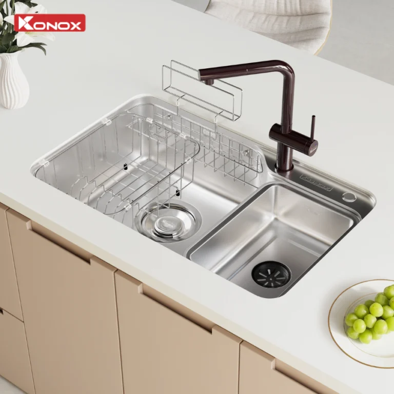 Chậu rửa bát Konox Tari 8050SM 3 Chậu rửa bát Konox Tari 8050SM