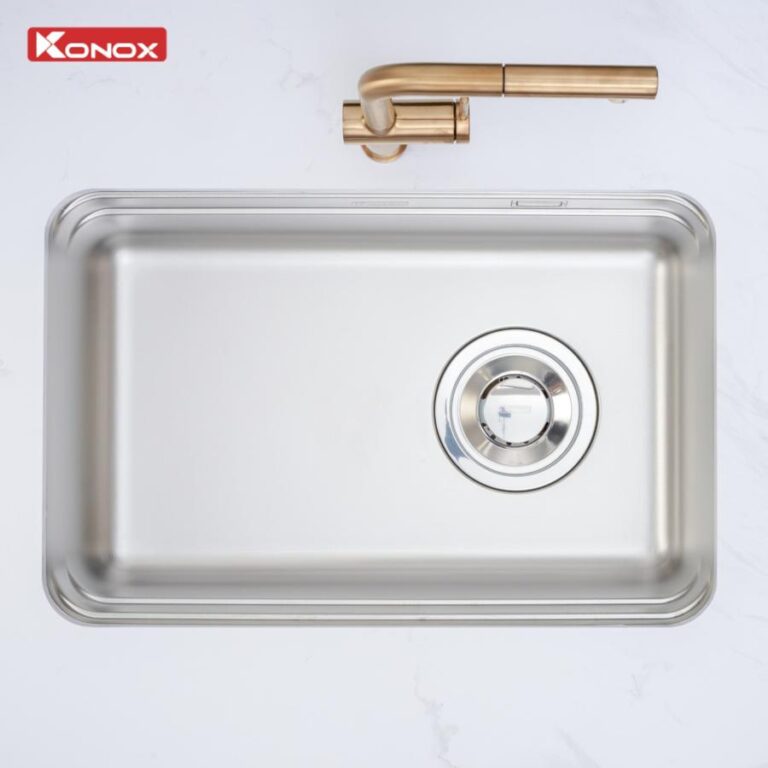 Chậu rửa bát chống xước Konox Tari Smart 7047PP 4 Chậu rửa bát chống xước Konox Tari Smart 7047PP