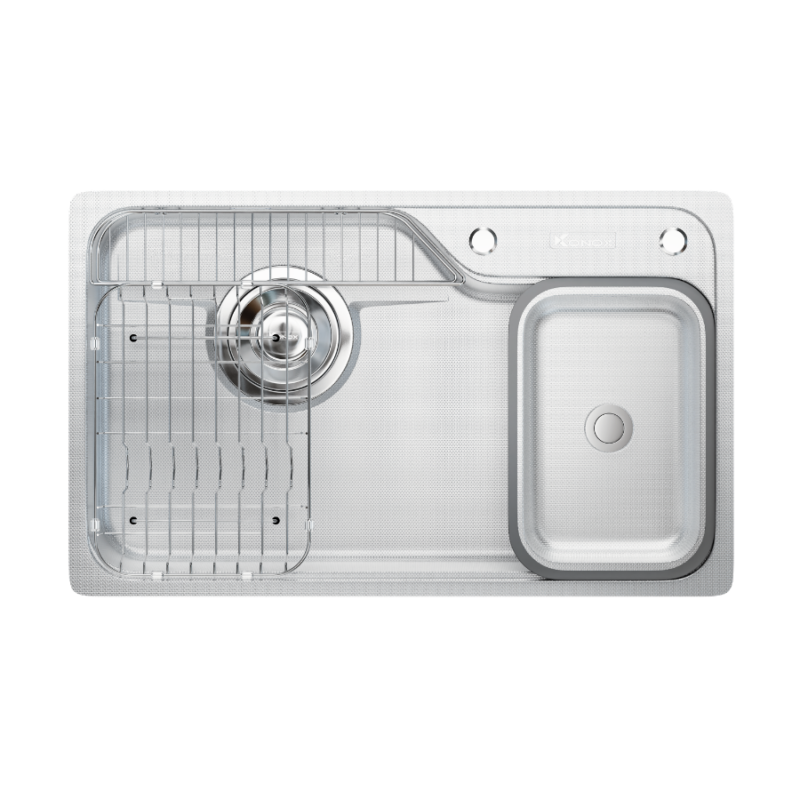 Chậu rửa bát inox 1 hố Konox Dekor 8250TS