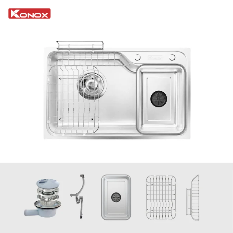 Chậu rửa bát Konox Tari 8050SM 2 Chậu rửa bát Konox Tari 8050SM