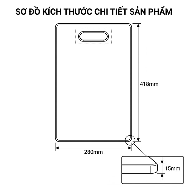 THỚT NHỰA CHO DÒNG CHẬU SMOOTH GRANDX GXC03 5 THỚT NHỰA CHO DÒNG CHẬU SMOOTH GRANDX GXC03