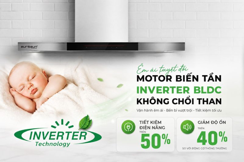 MÁY HÚT MÙI GẮN TƯỜNG EUROSUN EH-90AF76E 12 MÁY HÚT MÙI GẮN TƯỜNG EUROSUN EH-90AF76E