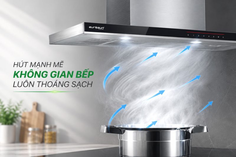 MÁY HÚT MÙI GẮN TƯỜNG EUROSUN EH-90AF79E 27 MÁY HÚT MÙI GẮN TƯỜNG EUROSUN EH-90AF79E