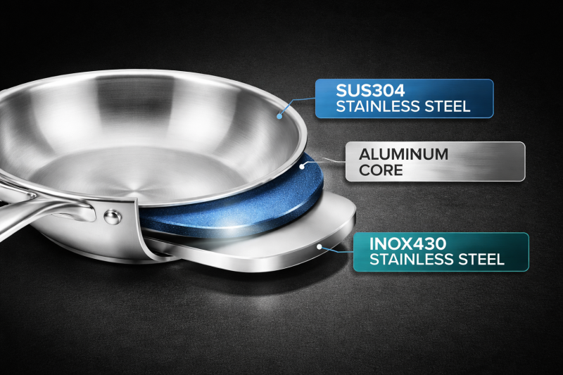 BỘ NỒI INOX 8 MÓN EUROSUN EU1702 HARMONY 5 BỘ NỒI INOX 8 MÓN EUROSUN EU1702 HARMONY
