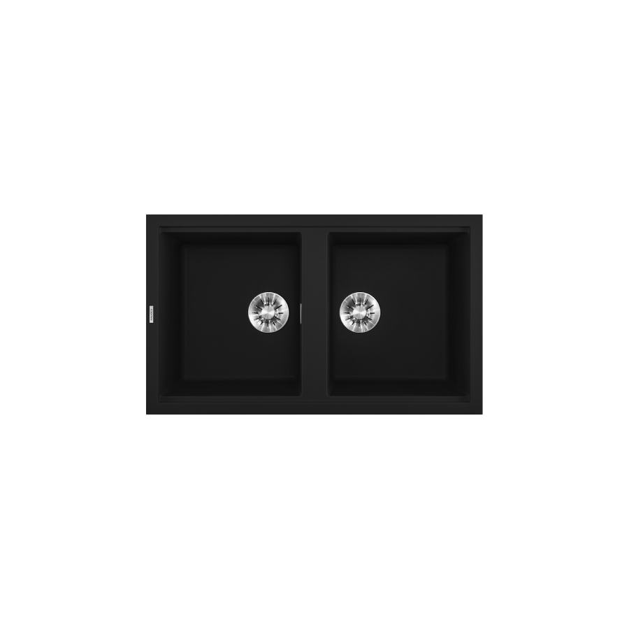 CHẬU RỬA CHÉN ĐÁ GRANITE MALLOCA BLACK K45086